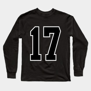 Number 17 Long Sleeve T-Shirt